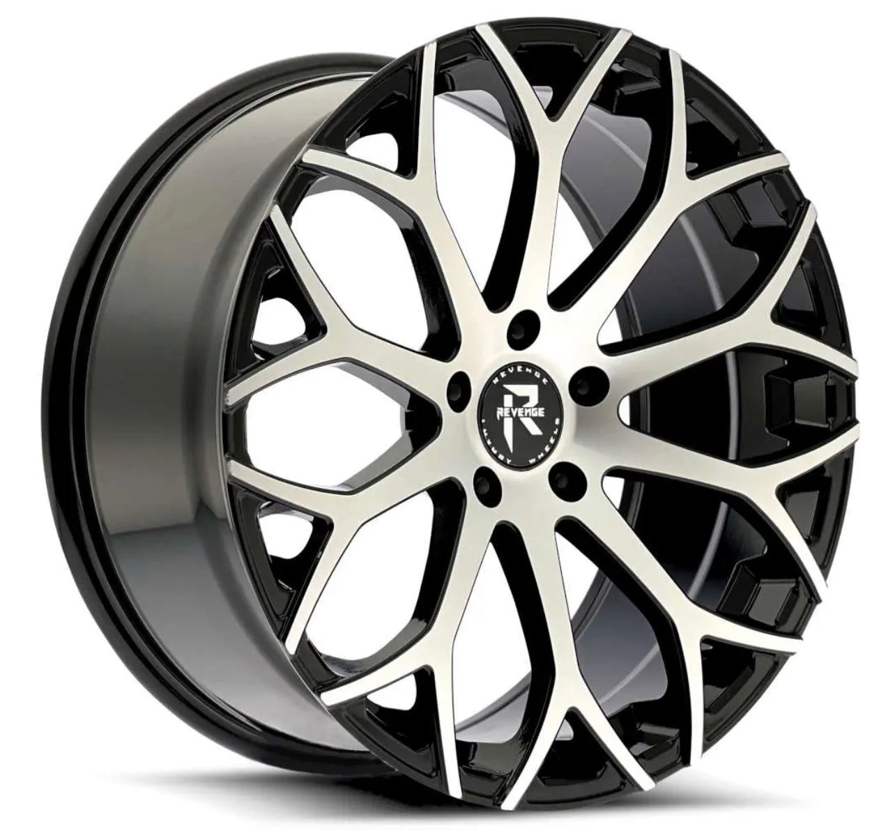 RL-105 20x9 5x120 BLACK MACHINED
