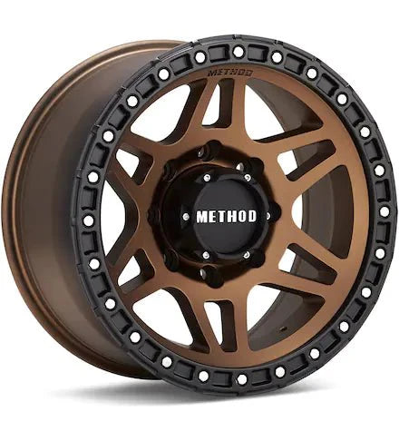 METHOD MR312 8-LUG BRONZE W/BLACK LIP