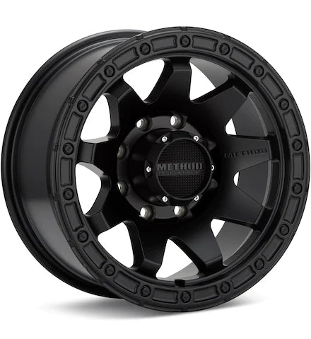 METHOD MR317 8-LUG BLACK PAINTED