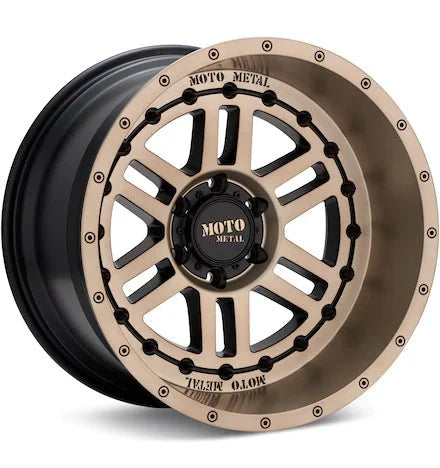 MOTO METAL MO800 DEEP SIX BLACK MACHINED W/BRONZE TINT