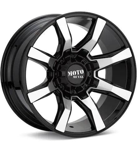 MOTO METAL MO804 SPIDER GLOSS BLACK PAINTED