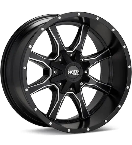 MOTO METAL MO970 GREY W/BLACK LIP