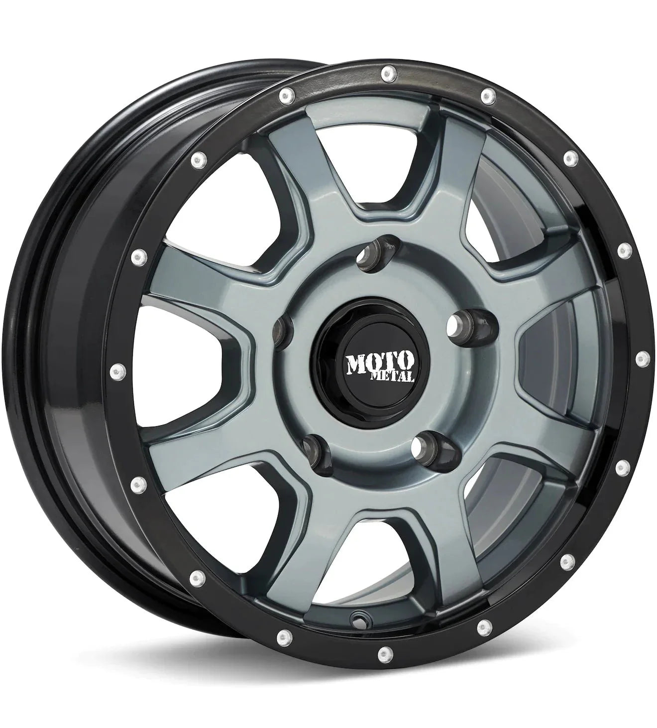 MOTO METAL MO970 MACHINED W/BLACK ACCENT