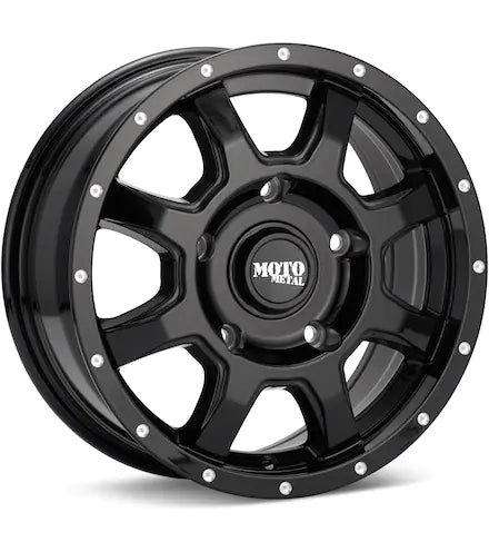 MOTO METAL MO970 BLACK W/MILLED ACCENT
