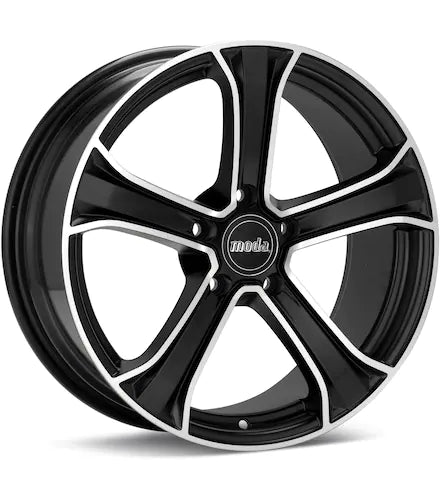 MODA MD14 MACHINED W/BLACK ACCENT