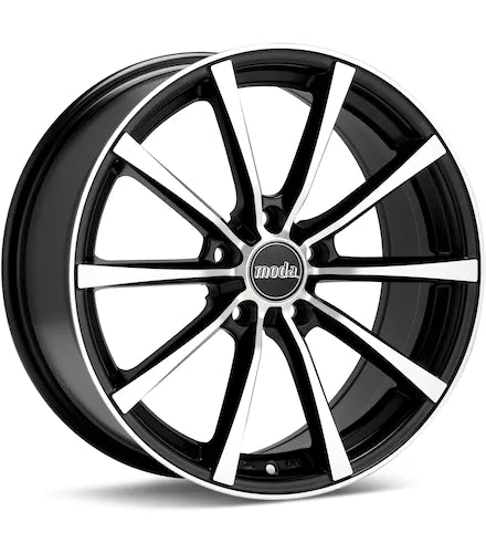 MODA MD18 MACHINED W/BLACK ACCENT