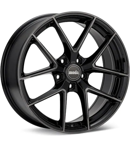 MODA MD27 BLACK MACHINED W/DARK TINT