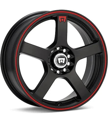 MOTEGI RACING MR116 BLACK W/RED STRIPE