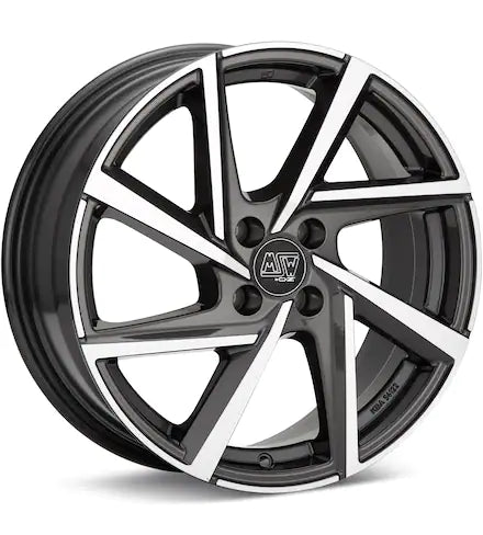 MSW TYPE 80 4-LUG GLOSS BLACK PAINTED
