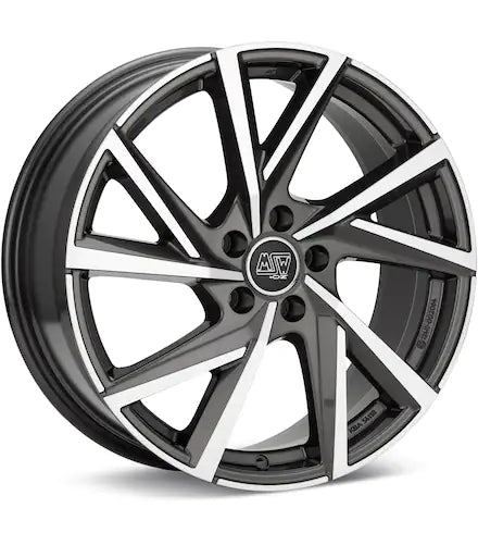 MSW TYPE 80 5-LUG MACHINED W/GUNMETAL ACCENT