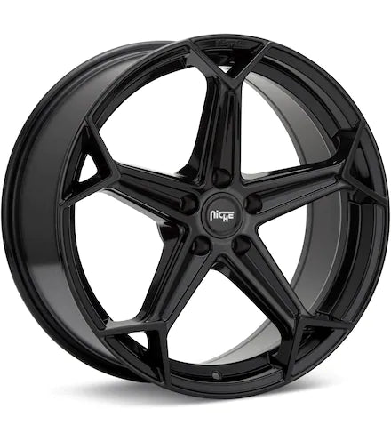 NICHE ROAD WHEELS ARROW GLOSS BLACK PAINTED