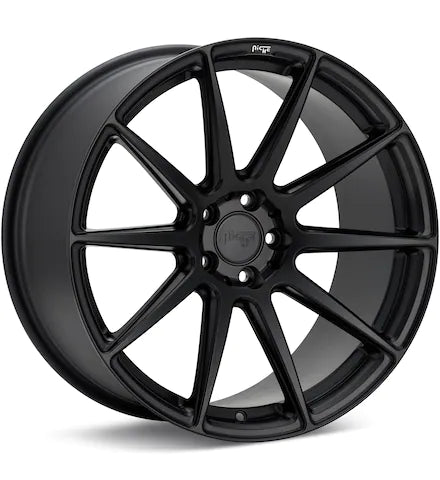 NICHE ROAD WHEELS ESSEN BLACK PAINTED