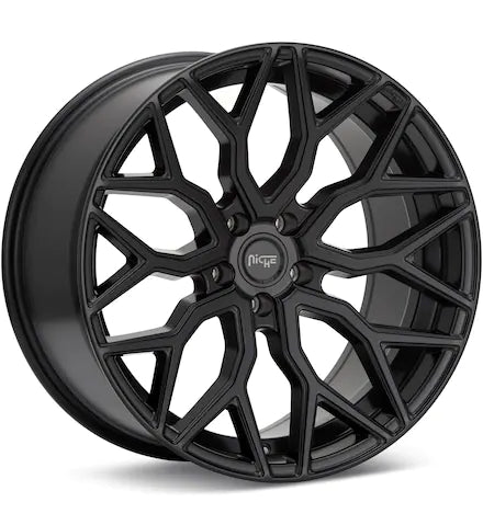 NICHE ROAD WHEELS MAZZANTI BLACK PAINTED