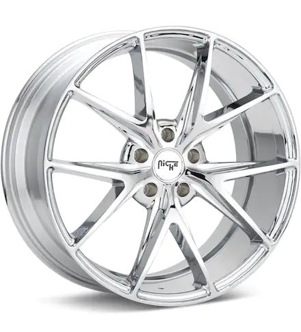 NICHE ROAD WHEELS MISANO GLOSS BLACK PAINTED