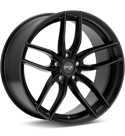 NICHE ROAD WHEELS VOSSO BLACK PAINTED