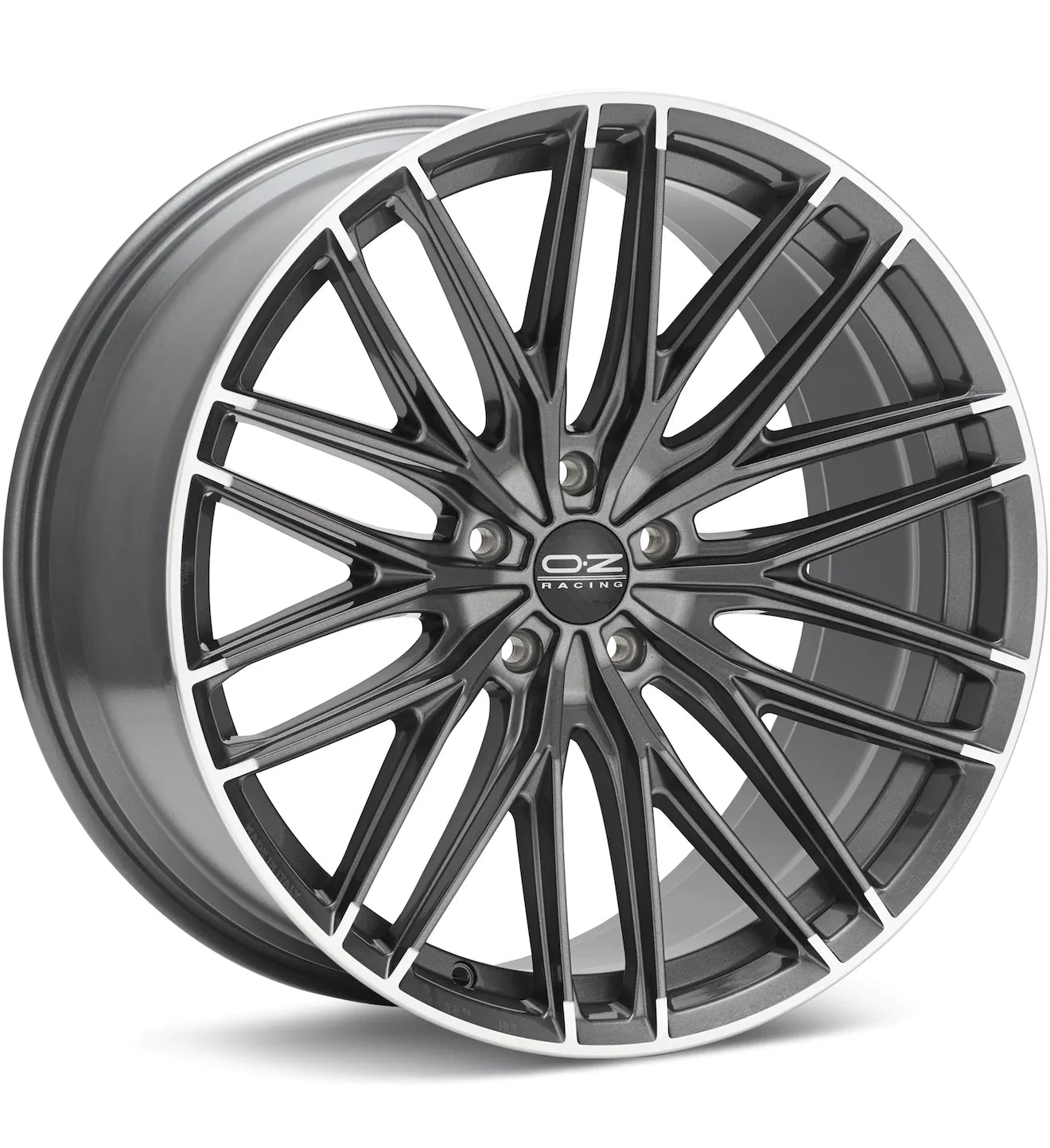 O.Z. GRAN TURISMO HLT MACHINED W/STAR GRAPHITE ACCNT