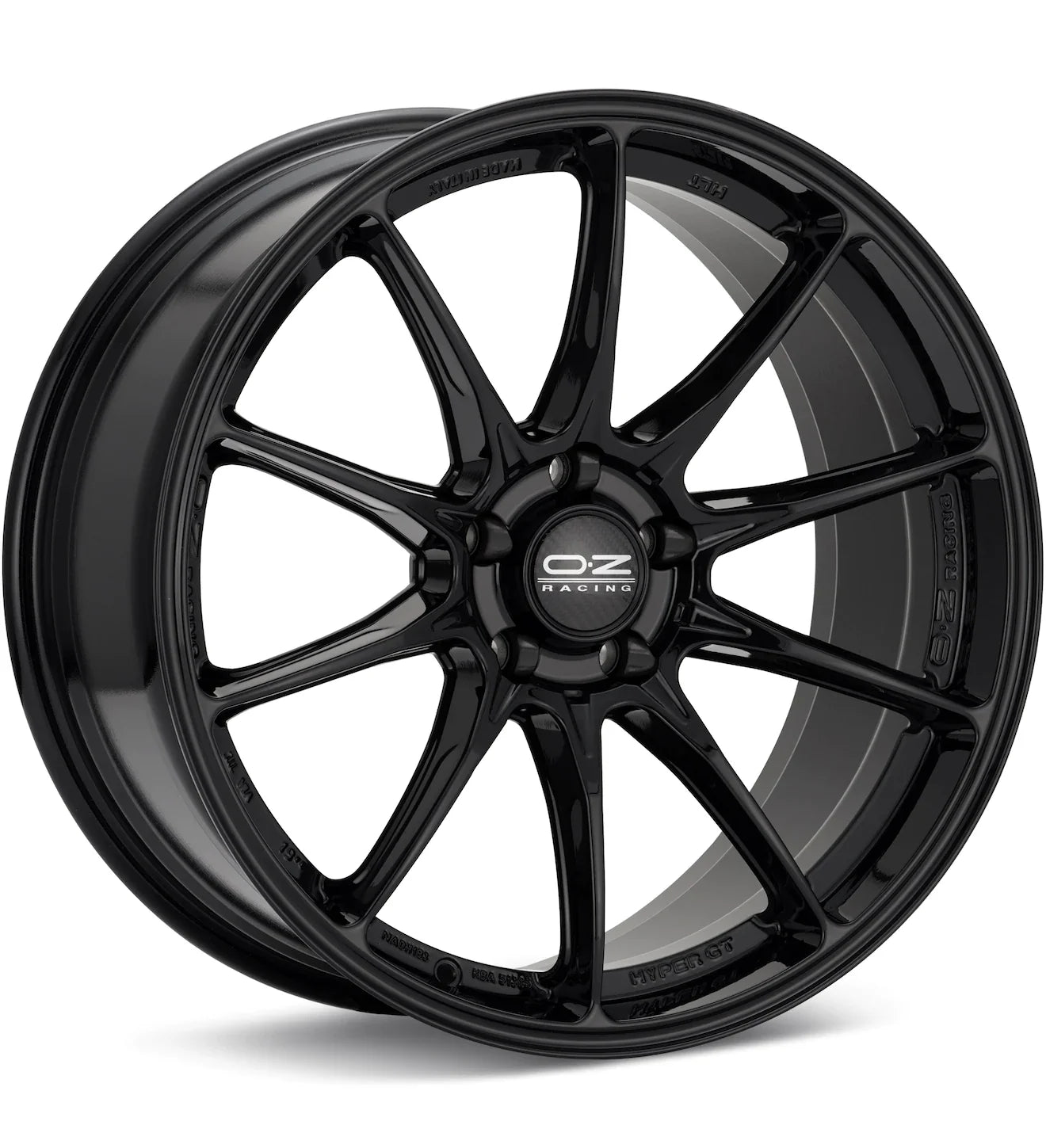 O.Z. HYPER GT HLT GLOSS BLACK PAINTED