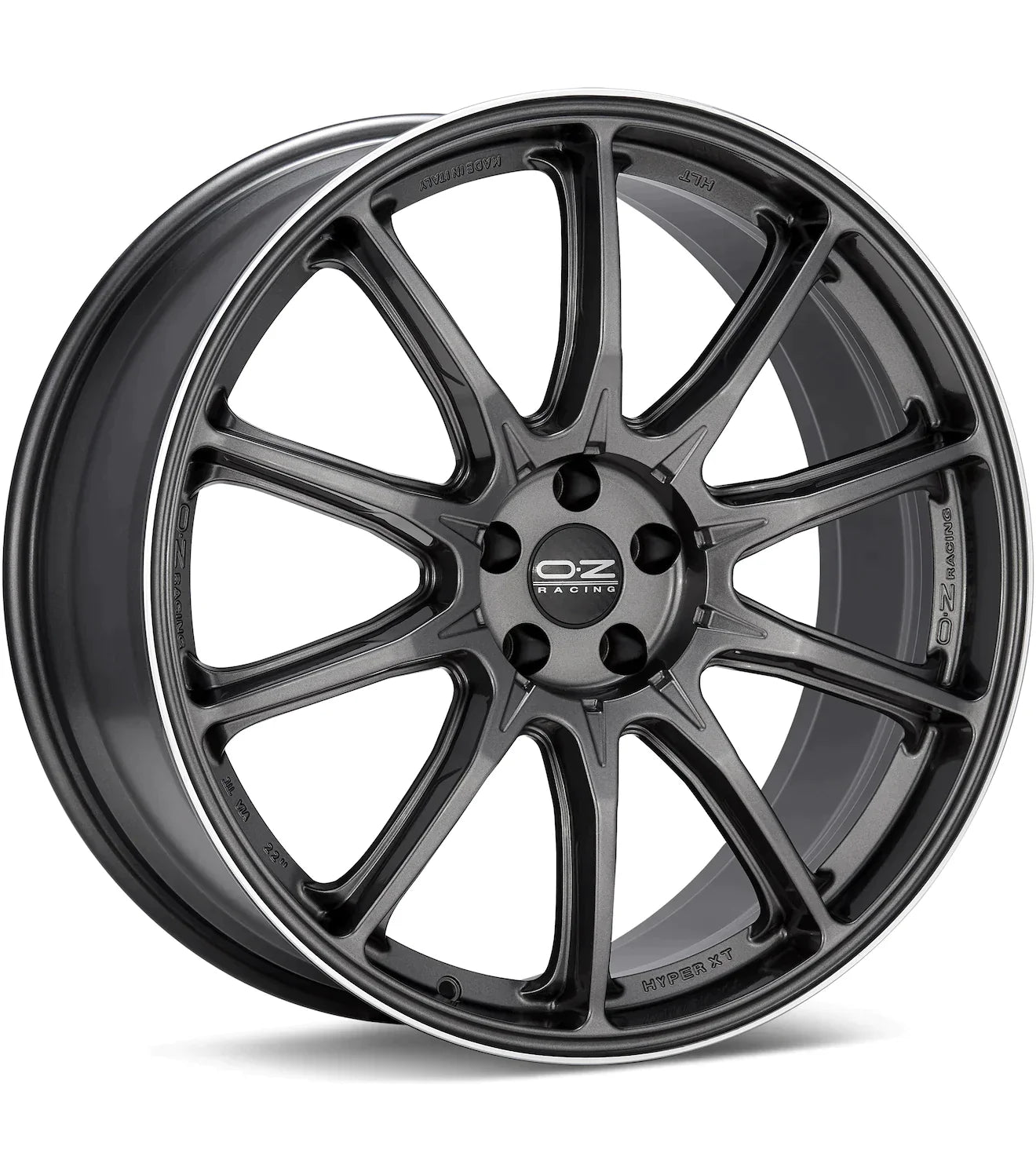 O.Z. HYPER XT HLT STAR GRAPHITE W/MACHINED LIP