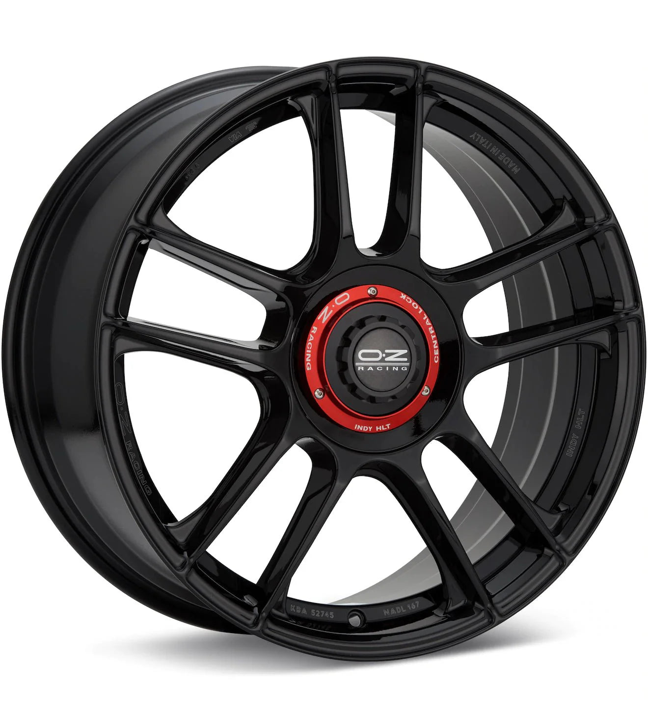 O.Z. INDY HLT GLOSS BLACK PAINTED