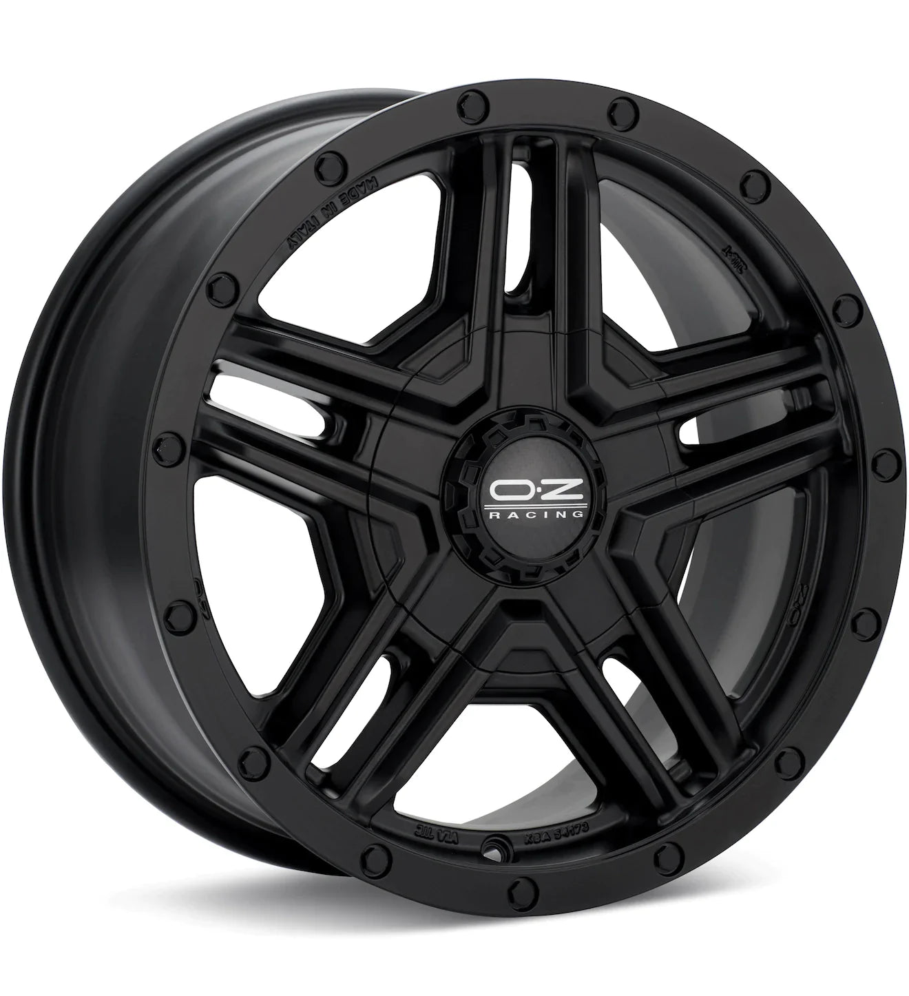 O.Z. RALLY ADVENTURE MATTE GRAPHITE W/BLACK LIP