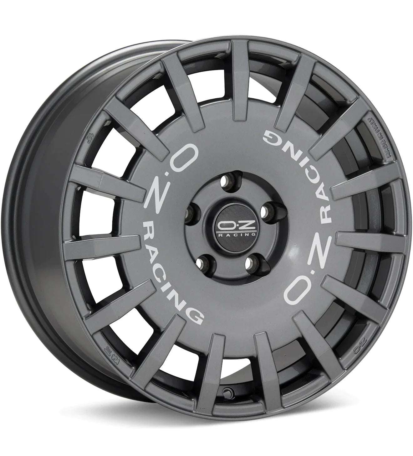 O.Z. RALLY RACING GLOSS BLACK PAINTED