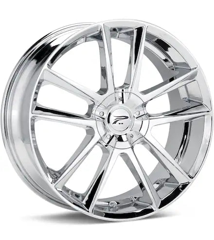 PLATINUM GEMINI MACHINED W/BLACK ACCENT