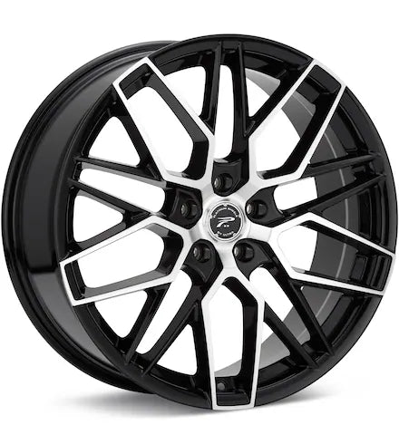 PLATINUM RETRIBUTION MACHINED W/GLOSS BLACK ACCENT