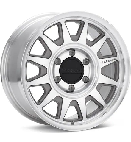 RACELINE AERO HD SILVER MACHINED W/CLEARCOAT