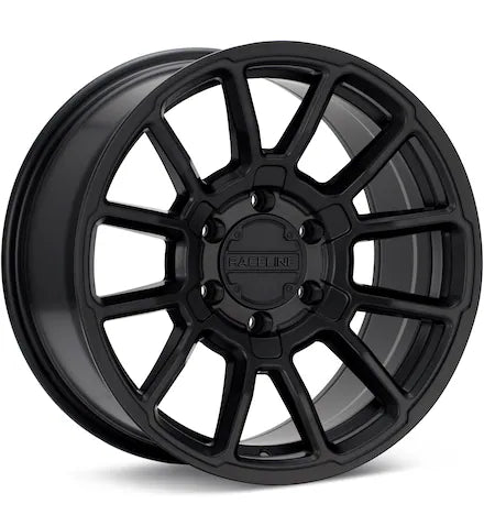 RACELINE GAUGE SATIN BLACK PAINTED