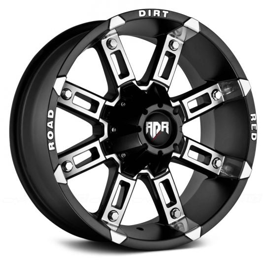 RDR RD06 17x9 6x135 BLACK MACHINED