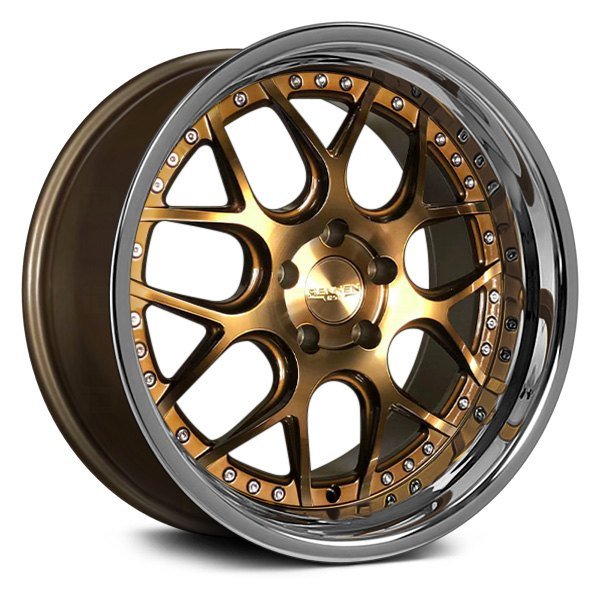 RENNEN CSL2 19X8.5 5X4.5 TINTED BRONZE/ CHROME SSL LIP
