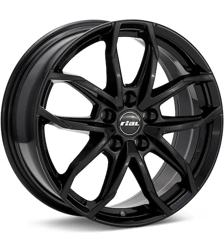RIAL LUCCA MACHINED W/BLACK ACCENT