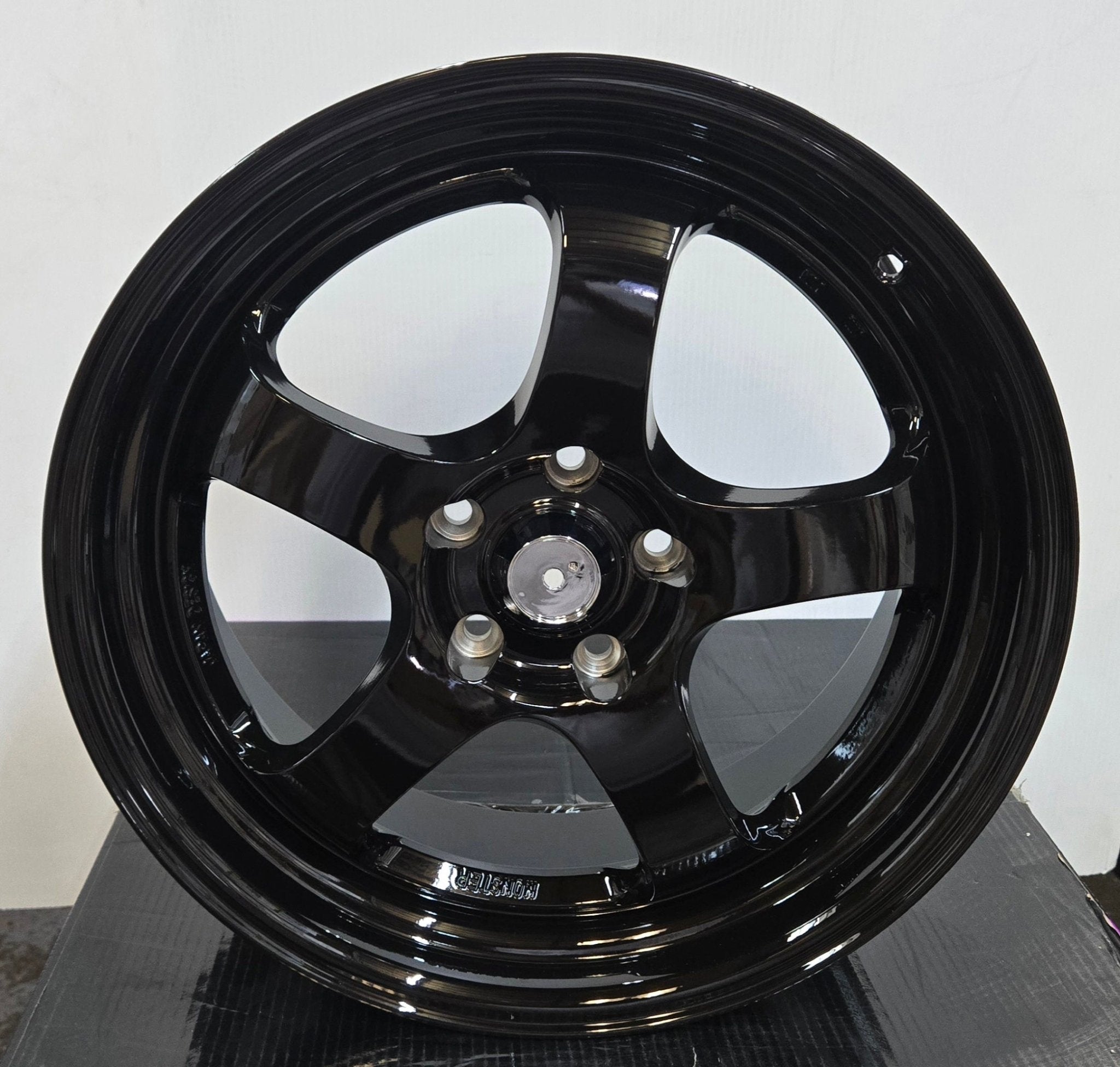 ZS004 ADVAN  GT STYLE 18X8 5X114.3 5X112 PIANO BLACK