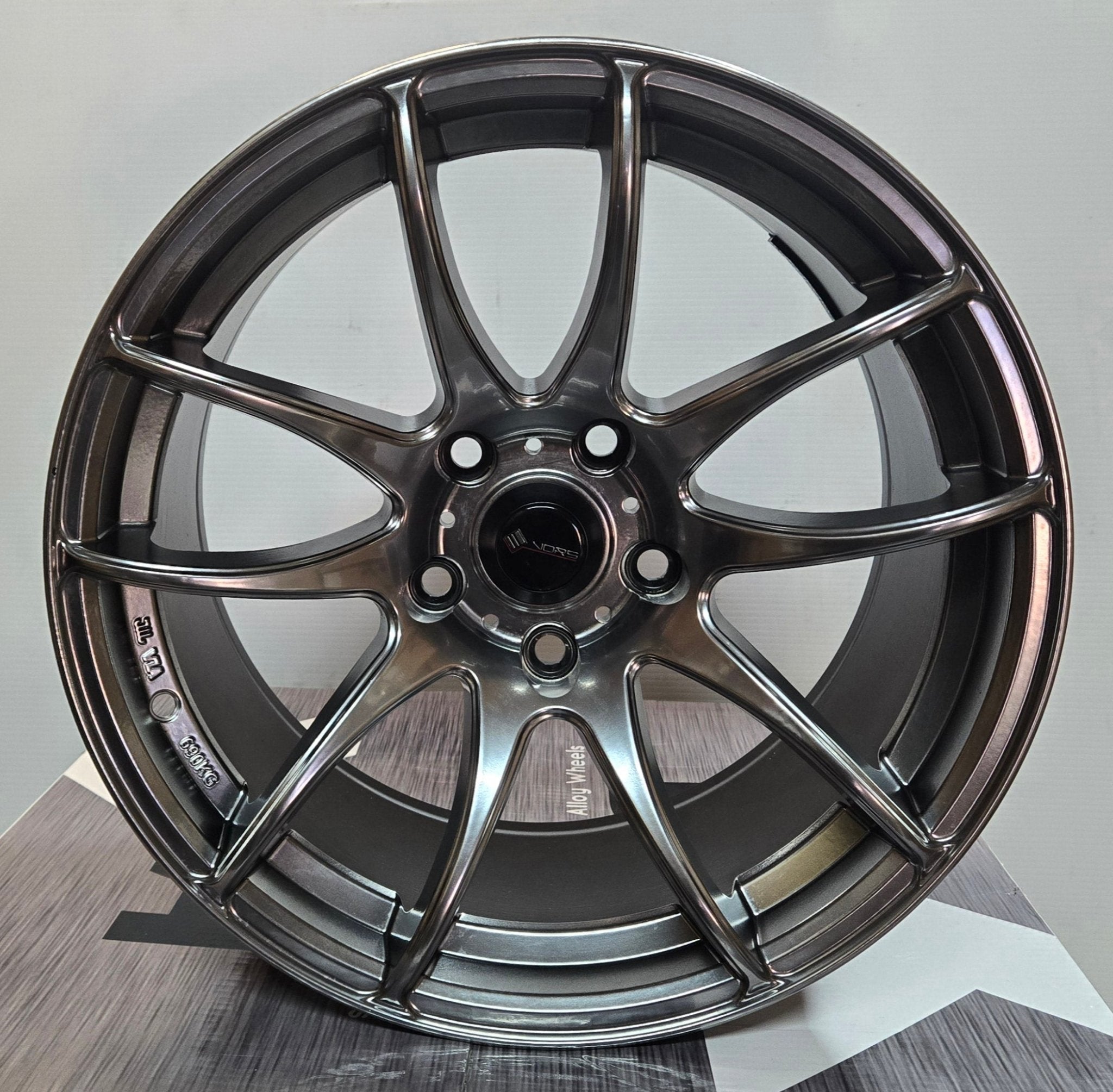 PEGASUSS 17X9.0 5X120 GUNMETAL
