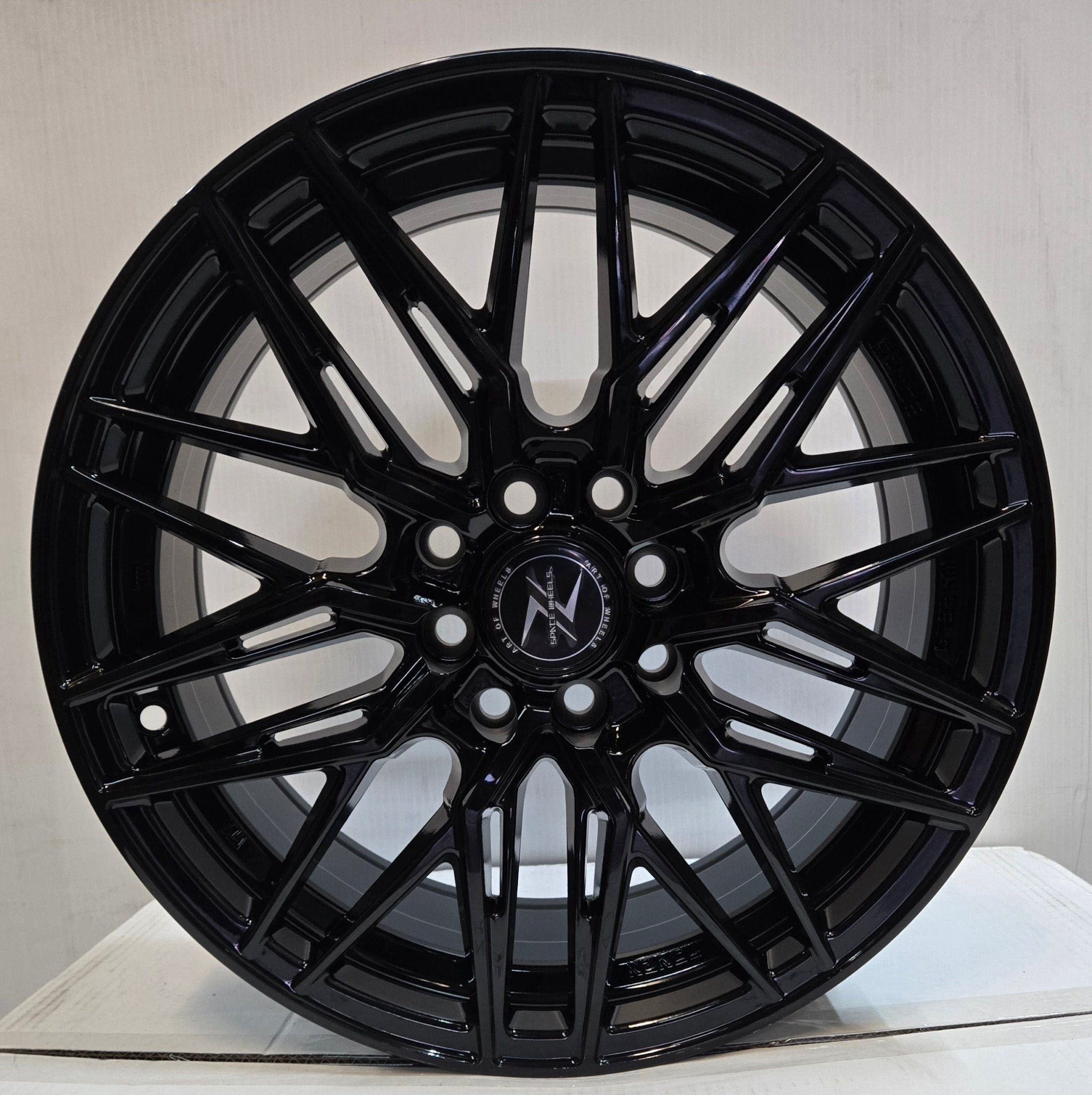 SPACE WHEEL SR16 16X7.0 4X100 4X114.3 PIANO BLACK