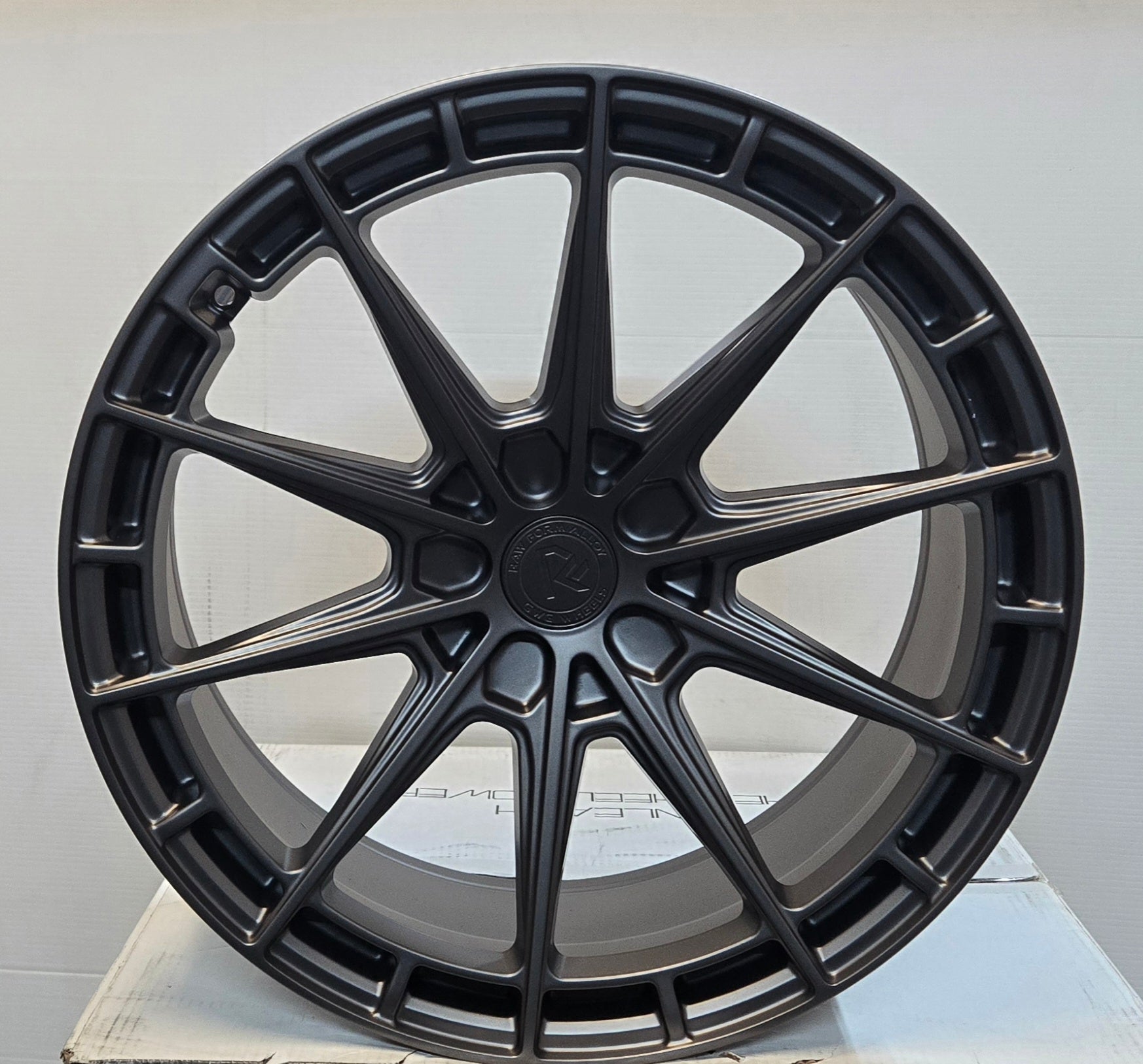 GWG RF8 20X9.0 BLANK SATIN GUNMETAL