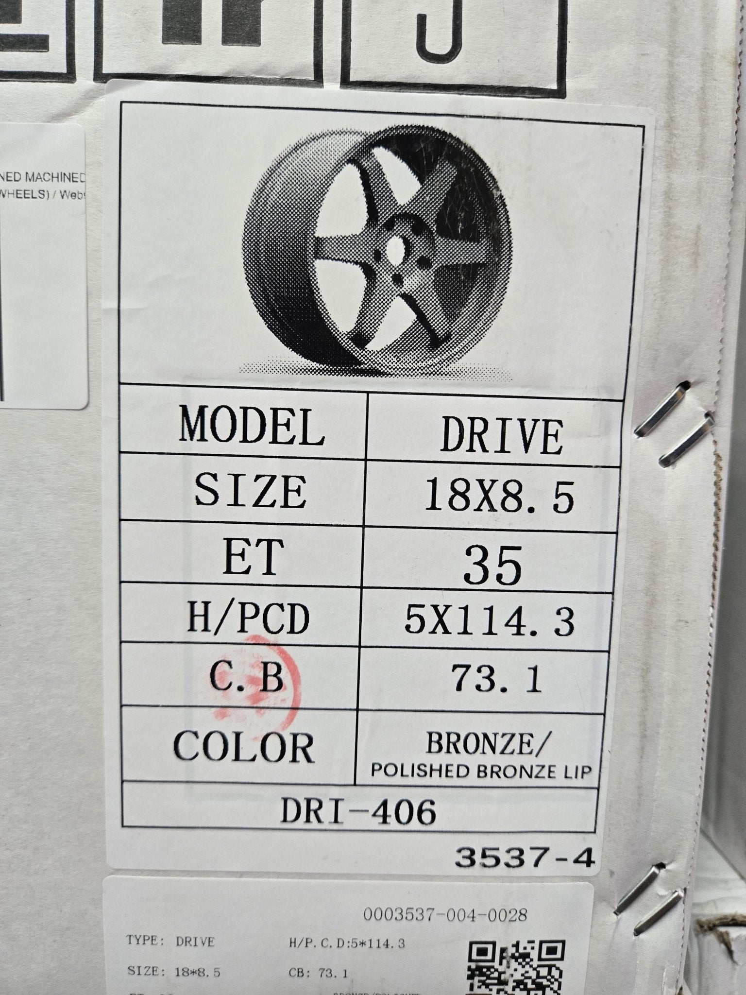 TRAKLITE DRIVE 18X8.5 5X114.3 BRONZE MACHINED MACHINED LIP