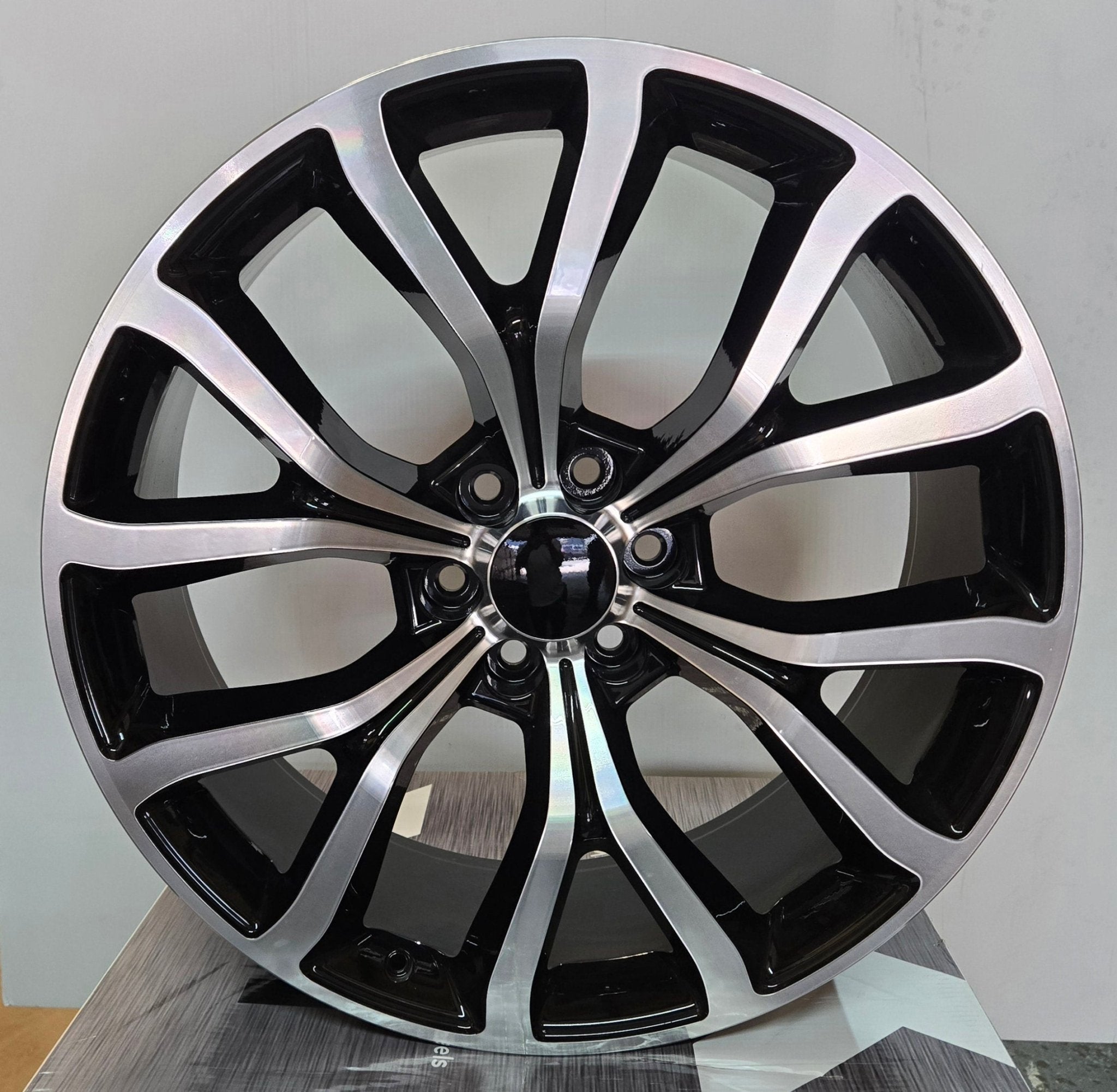 STYLE 216 24X10 6X39.7 MACHINED BLACK