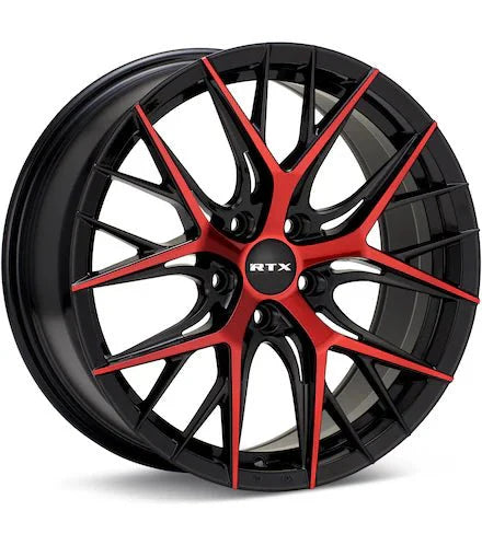 RTX WHEELS VALKYRIE GLOSS BLACK PAINTED