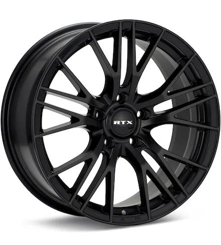 RTX WHEELS VERTEX SATIN BLACK PAINTED