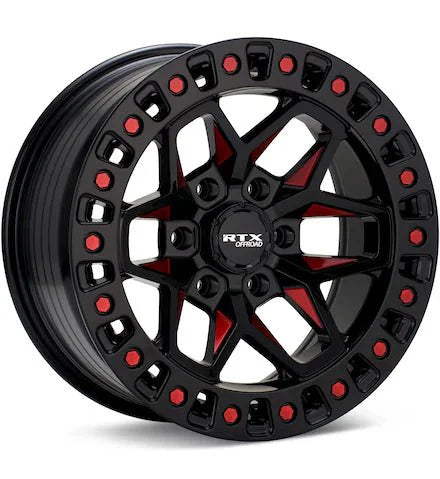 RTX WHEELS ZION MACHINED W/GLOSS BLACK ACCENT