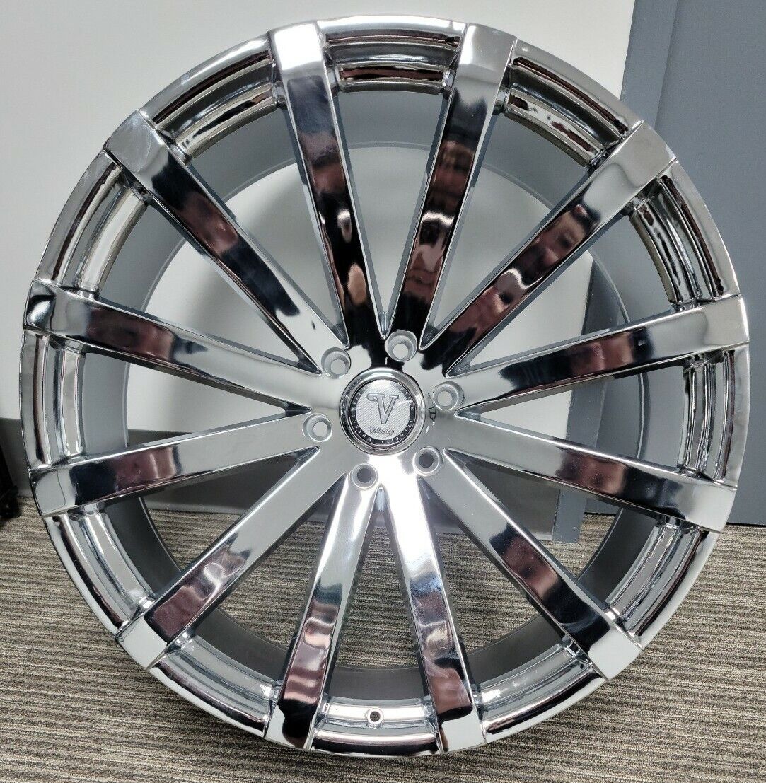 Velocity Vw12A 24x8.5 5X4.5 CHROME