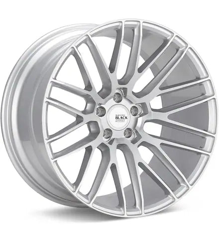 SAVINI BLACK DI FORZA BM13 SILVER MACHINED W/CLEARCOAT
