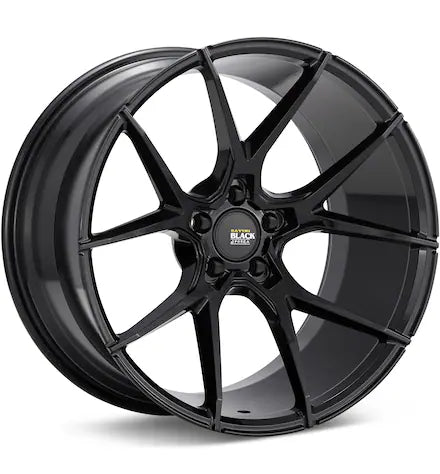 SAVINI BLACK DI FORZA BM14 SILVER MACHINED W/CLEARCOAT