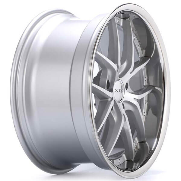 XIX X61 20X8.5 5X4.5 SILVER MACHINED